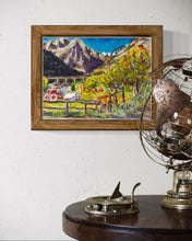 Load image into Gallery viewer, A Horse in the Morgex Valley Soft Pastels Painting