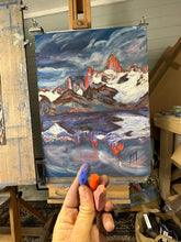 Load image into Gallery viewer, Cerro Fitz-Roy Soft Pastels Painting