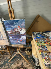 Load image into Gallery viewer, Cerro Fitz-Roy Soft Pastels Painting