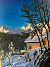 Load image into Gallery viewer, Chapel in Pila Oil Painting