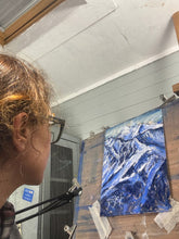 Load image into Gallery viewer, First lights on Courmayeur