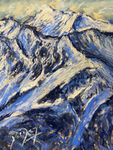 Load image into Gallery viewer, First lights on Courmayeur