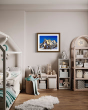 Load image into Gallery viewer, Dent du Géant Soft Pastels Painting