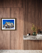 Load image into Gallery viewer, Dent du Géant Soft Pastels Painting