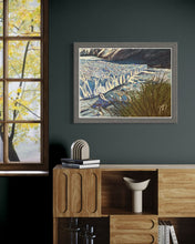 Load image into Gallery viewer, Perito Moreno Glacier Pastel Painting