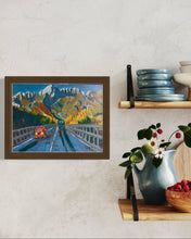 Load image into Gallery viewer, The Road to Grand Saint Bernard Oils Painting