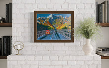 Load image into Gallery viewer, The Road to Grand Saint Bernard Oils Painting