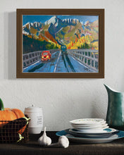 Load image into Gallery viewer, The Road to Grand Saint Bernard Oils Painting