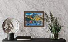 Load image into Gallery viewer, The Road to Grand Saint Bernard Oils Painting