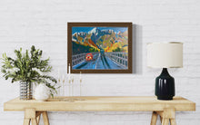 Load image into Gallery viewer, The Road to Grand Saint Bernard Oils Painting