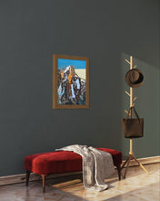 Load image into Gallery viewer, Grandes Jorasses Soft Pastel Painting