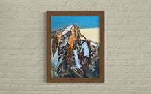 Load image into Gallery viewer, Grandes Jorasses Soft Pastel Painting