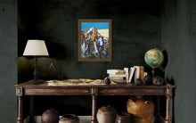 Load image into Gallery viewer, Grandes Jorasses Soft Pastel Painting