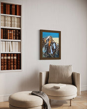 Load image into Gallery viewer, Grandes Jorasses Soft Pastel Painting