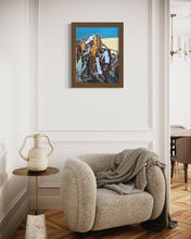 Load image into Gallery viewer, Grandes Jorasses Soft Pastel Painting