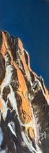 Load image into Gallery viewer, Grandes Jorasses Triptych Soft Pastels Painting