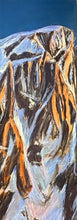 Load image into Gallery viewer, Grandes Jorasses Triptych Soft Pastels Painting