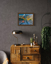 Load image into Gallery viewer, The Road to Grand Saint Bernard Oils Painting