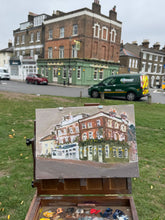 Load image into Gallery viewer, The Hare & Billet, Blackheath – Plein Air Oils Painting