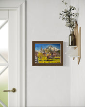 Load image into Gallery viewer, The view of La Salle with Grivola Soft Pastels Painting