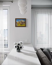 Load image into Gallery viewer, The view of La Salle with Grivola Soft Pastels Painting