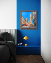 Load image into Gallery viewer, Le Due Torri in Bologna – Original Oil Painting