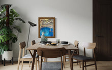 Load image into Gallery viewer, Lourdes and Family in a Mexican Cenote Pastel Painting