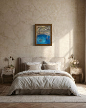 Load image into Gallery viewer, Lourdes and Family in a Mexican Cenote Pastel Painting