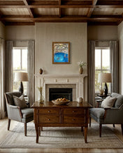 Load image into Gallery viewer, Lourdes and Family in a Mexican Cenote Pastel Painting