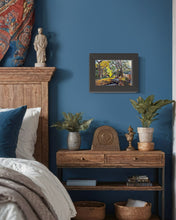 Load image into Gallery viewer, Manor House Gardens #2 in Autumn Soft Pastels Plein Air Painting