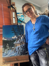 Load image into Gallery viewer, Chapel in Pila Oil Painting