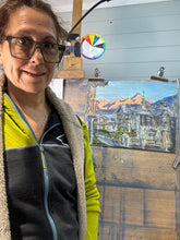 Load image into Gallery viewer, The View towards the Grivola from Viale della Rimembranza