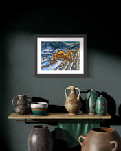 Load image into Gallery viewer, Les Montagnards Pastel Painting