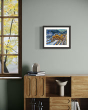 Load image into Gallery viewer, Les Montagnards Pastel Painting