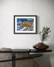 Load image into Gallery viewer, Les Montagnards Pastel Painting