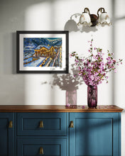 Load image into Gallery viewer, Les Montagnards Pastel Painting
