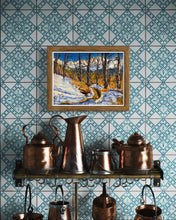 Load image into Gallery viewer, The view from the path between Challancin and Morge Pastel Painting