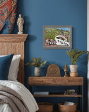 Load image into Gallery viewer, Bridge and beach on Sentiero 8 Pastels Painting