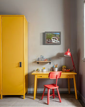 Load image into Gallery viewer, Bridge and beach on Sentiero 8 Pastels Painting