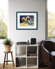 Load image into Gallery viewer, Pansies – Acrylic Study