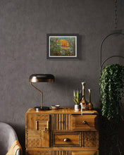 Load image into Gallery viewer, Autumn in Manor House Gardens Plein Air Oil Painting