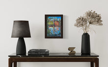 Load image into Gallery viewer, Tree reflection in Manor House Gardens Plein Air Soft Pastels Painting