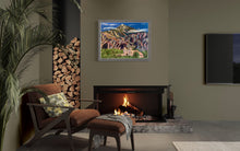 Load image into Gallery viewer, Ruta del Adobe in Catamarca Pastel Painting