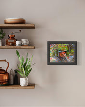 Load image into Gallery viewer, Shed in the Forest Pastels Painting