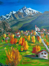 Load image into Gallery viewer, The View from Tsantamerla towards La Salle Oil Painting