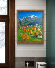 Load image into Gallery viewer, The View from Tsantamerla towards La Salle Oil Painting