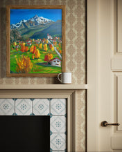 Load image into Gallery viewer, The View from Tsantamerla towards La Salle Oil Painting