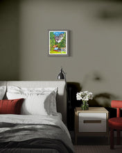 Load image into Gallery viewer, Val Ferret in Summer Pastels Painting