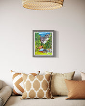 Load image into Gallery viewer, Val Ferret in Summer Pastels Painting