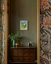 Load image into Gallery viewer, Val Ferret in Summer Pastels Painting